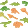 Sand-set av vetehalm - Dinosaurier, 11 delar