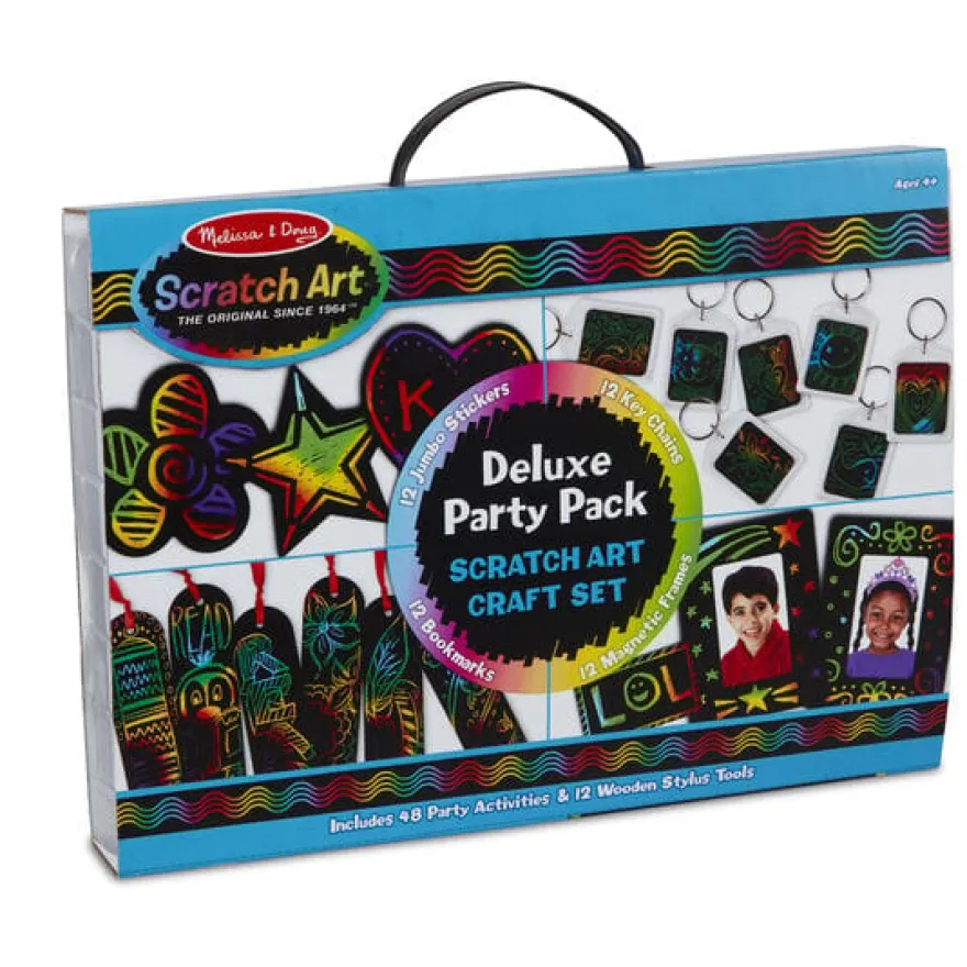 Scratch Art - Deluxe party set