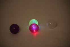 Sensoriska bollar med LED-ljus, 4 st.