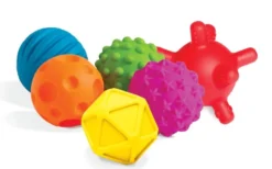 Sensoriska bollar mini - 6 st.