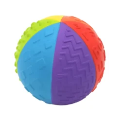 Sensorisk boll Ø10 cm – Regnbåge, 1 st.