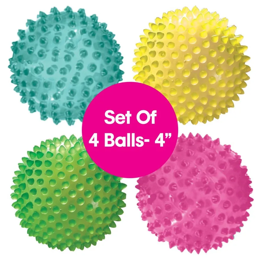 Sensorisk boll See-Me 10 cm - 4 st.