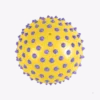 Sensorisk boll, uppblåsbar - Gul/lila, Ø18 cm