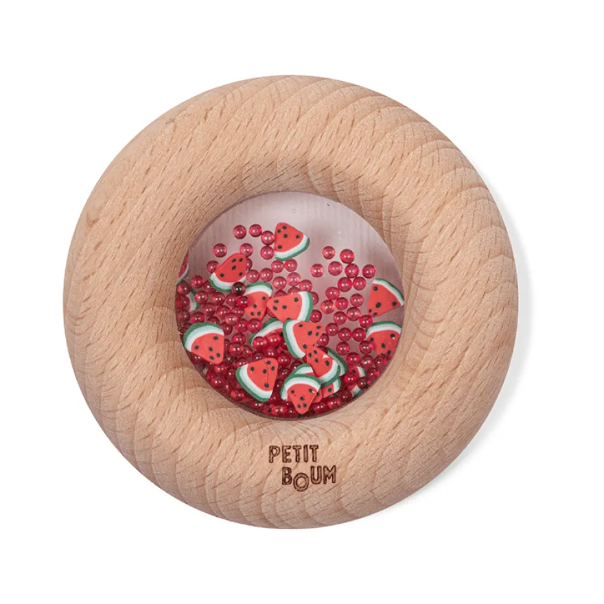 Sensorisk donut Ø7 cm - Vattenmeloner