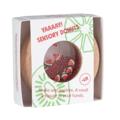Sensorisk donut Ø7 cm - Vattenmeloner