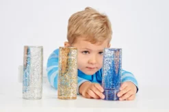 Sensoriskt rör - Glitterstorm, 3 st.