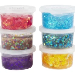 Sequin Clay 6 x 60 g – basfärger