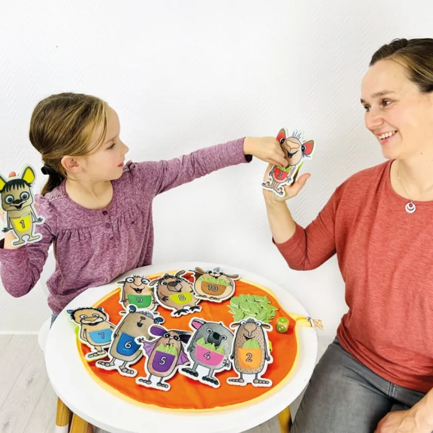 Sifferspel 1-10 med Mormels