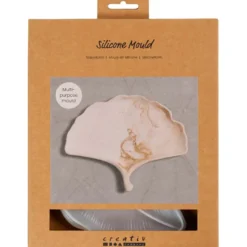 Silikonform – Ginkgoblad, 1 st.