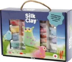 Silk Clay i presentförpackning, 28 burkar + verkty