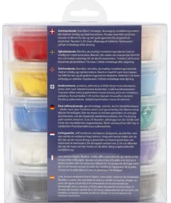 Silk Clay 10 x 40 g - Grundfärger