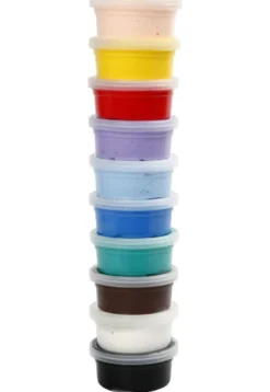 Silk Clay 10 x 40 g - Grundfärger