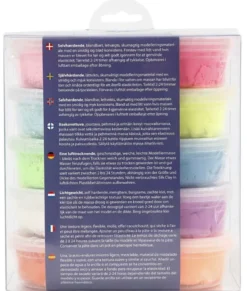 Silk Clay 10 x 40 g - Neon