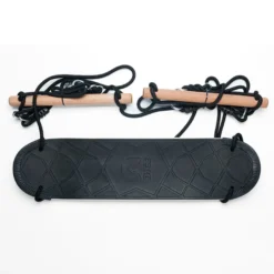 Skateboardgunga 81 x 20 cm (svart rep)