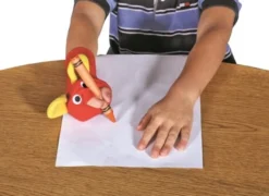 Skrivhandske, höger hand