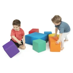 Skumklossar - Byggpaket, 7 delar