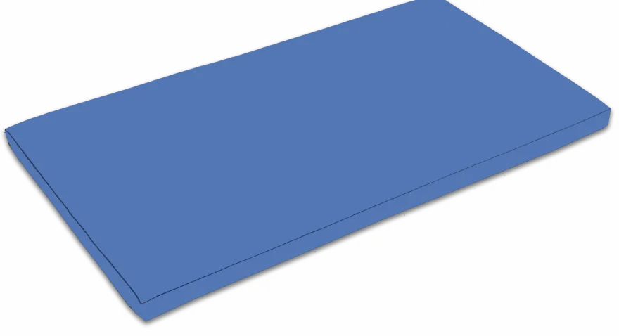 Skummatta - 4 st. med kardborrband 114x60 cm