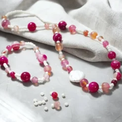 Smyckespaket - Halsband & armband, Agater