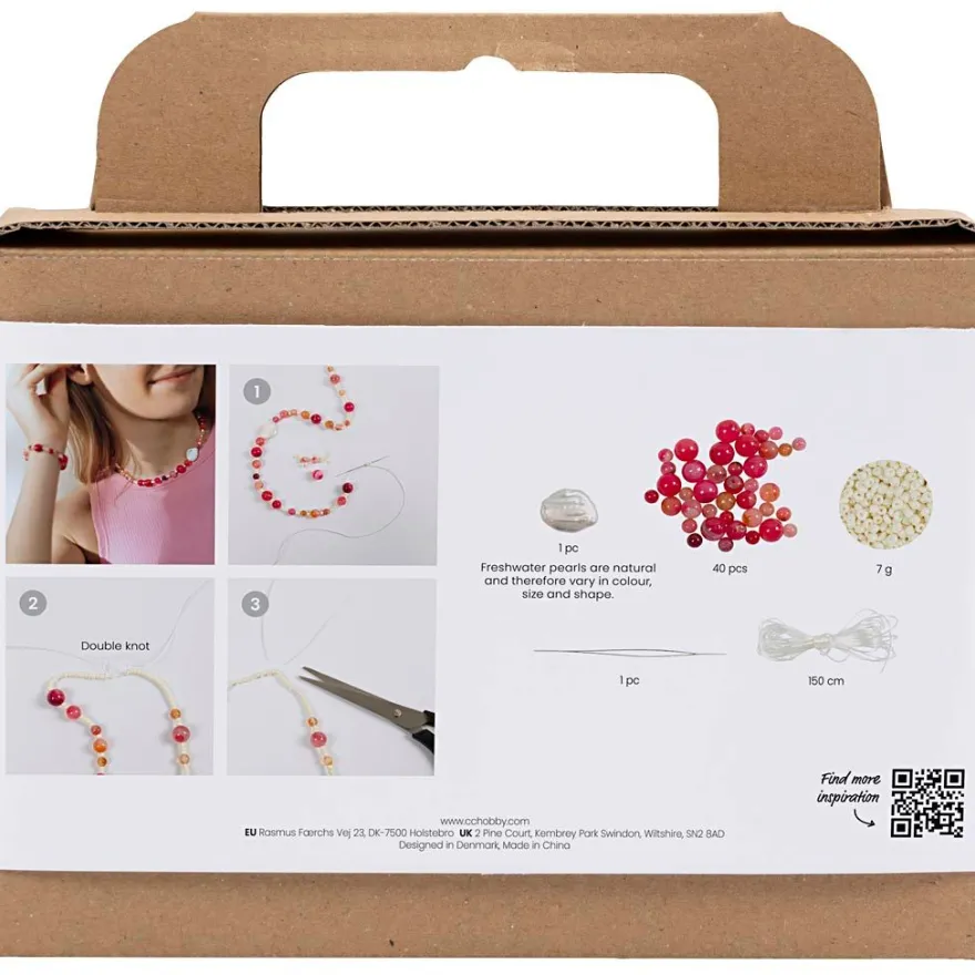 Smyckespaket - Halsband & armband, Agater