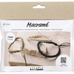 Smyckespaket - Makramé-armband, 3 st.