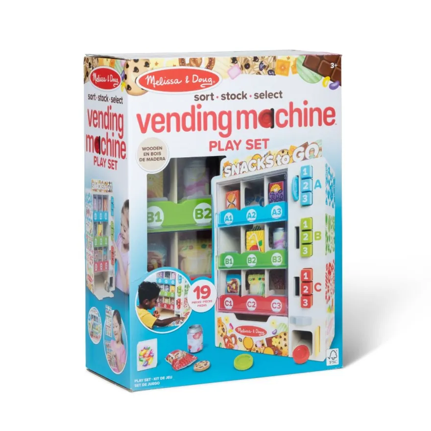 Snackautomat, 16 delar