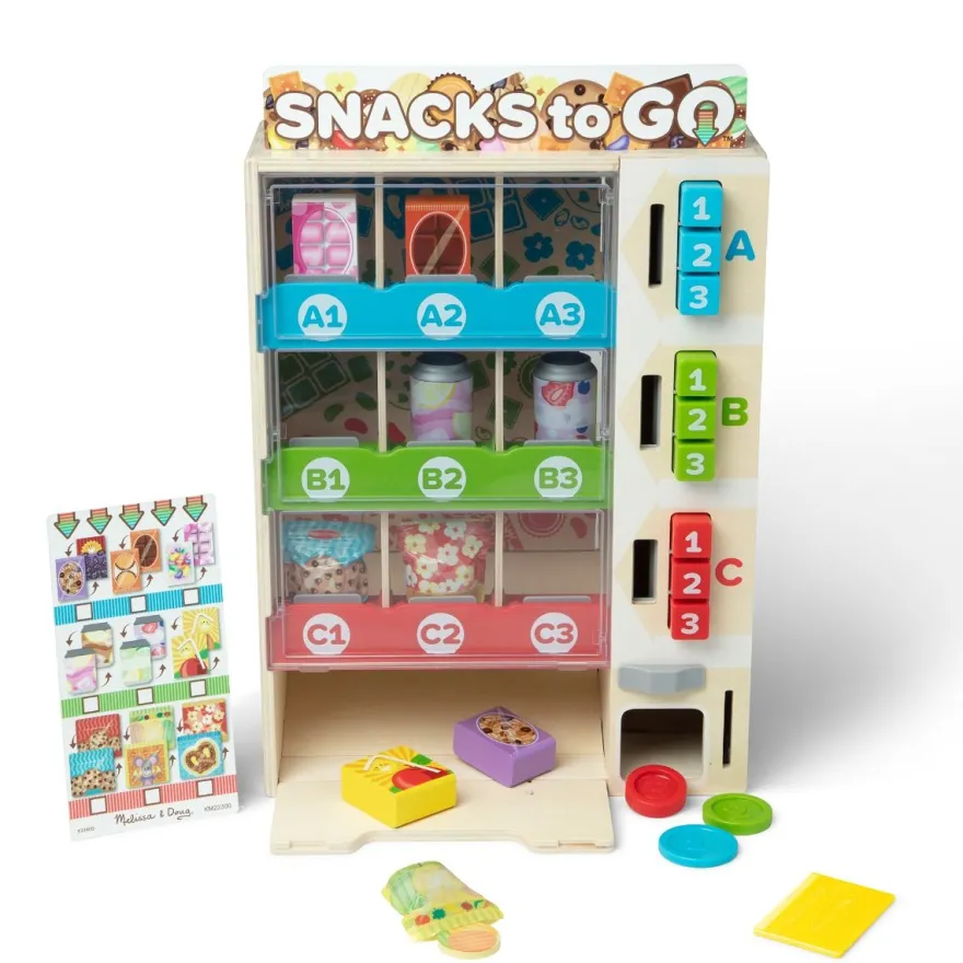 Snackautomat, 16 delar