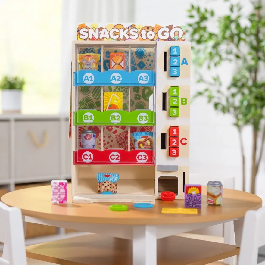 Snackautomat, 16 delar