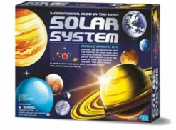 Solsystem - Självlysande mobil