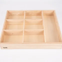 Sorteringslåda av trä, 7 fack
