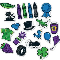 Sorteringspaket med färger - Magnetiskt