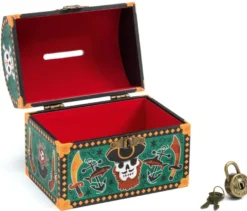 Sparbössa - Kista med pirater och hänglås