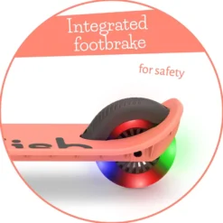Sparkcykel Flexxi GLOW - Flamingo