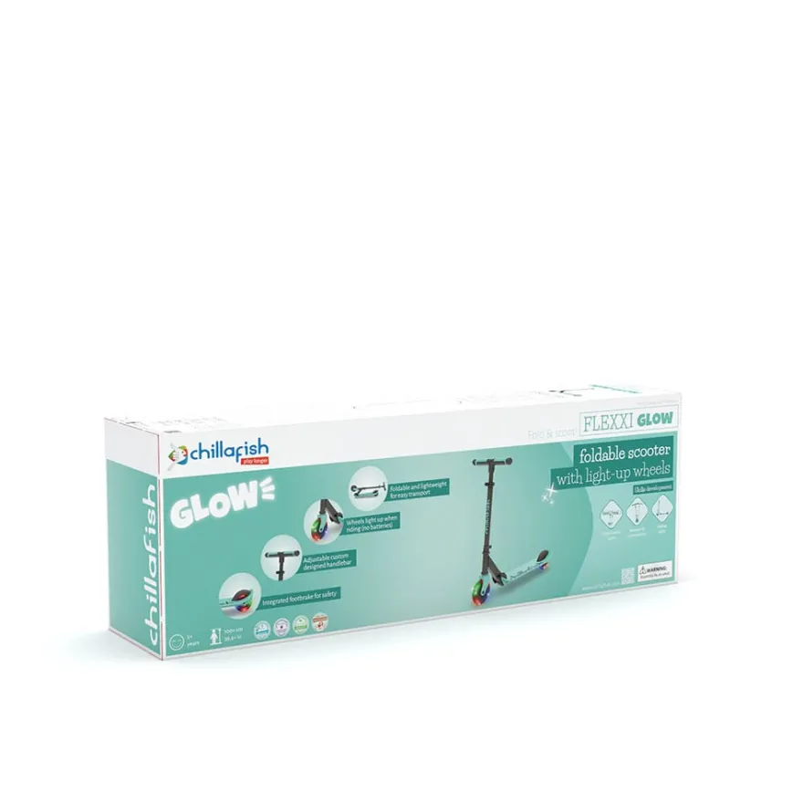 Sparkcykel Flexxi GLOW - Mint