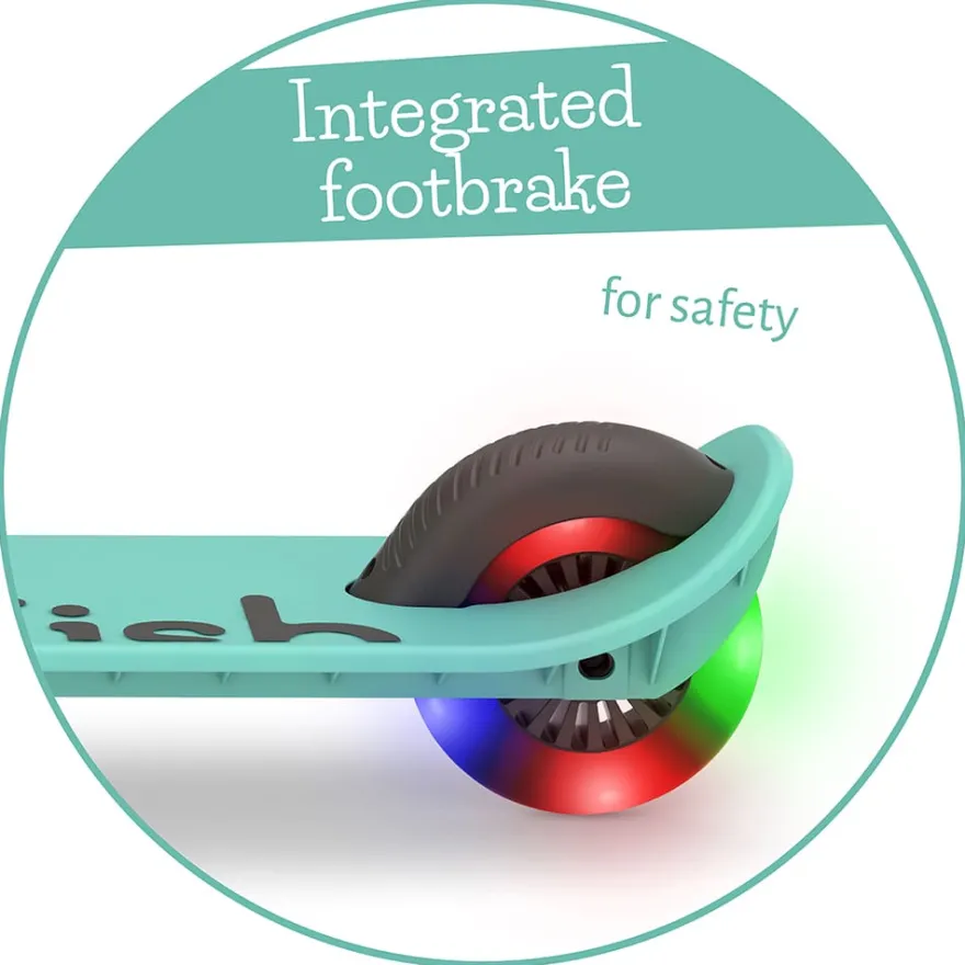 Sparkcykel Flexxi GLOW - Mint