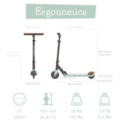 Sparkcykel Flexxi – Isblå
