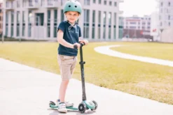 Sparkcykel - Highwaykick 3 med LED, Forest