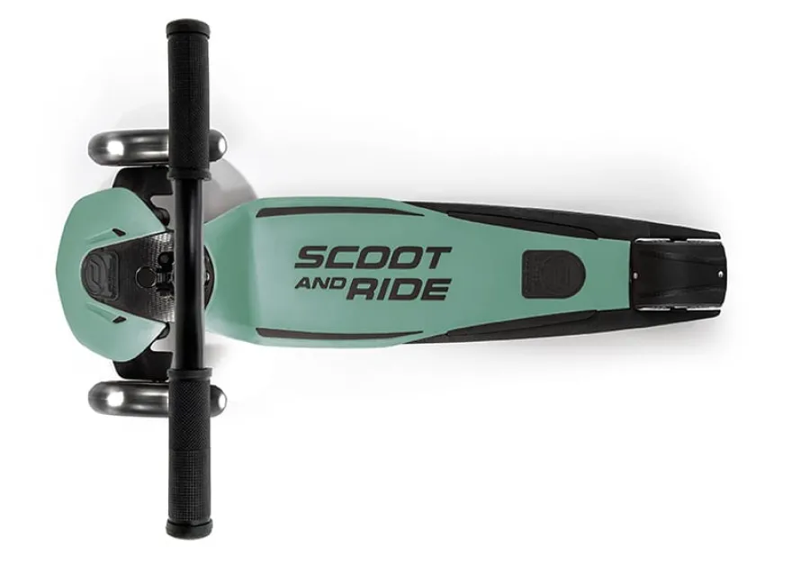 Sparkcykel - Highwaykick 5 med LED, Forest