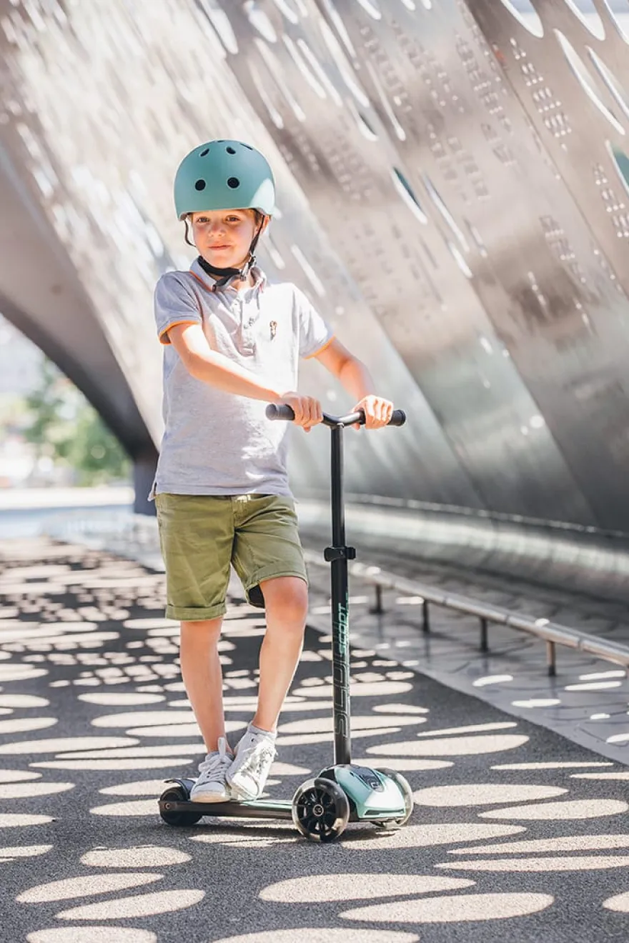 Sparkcykel - Highwaykick 5 med LED, Forest