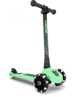 Sparkcykel - Highwaykick 3 med LED, Kiwi