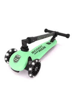 Sparkcykel - Highwaykick 3 med LED, Kiwi
