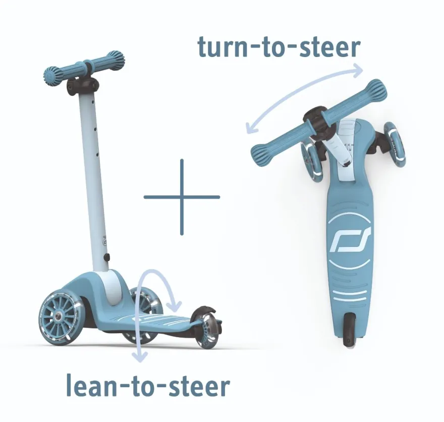 Sparkcykel Highwaykick 3S – Steele
