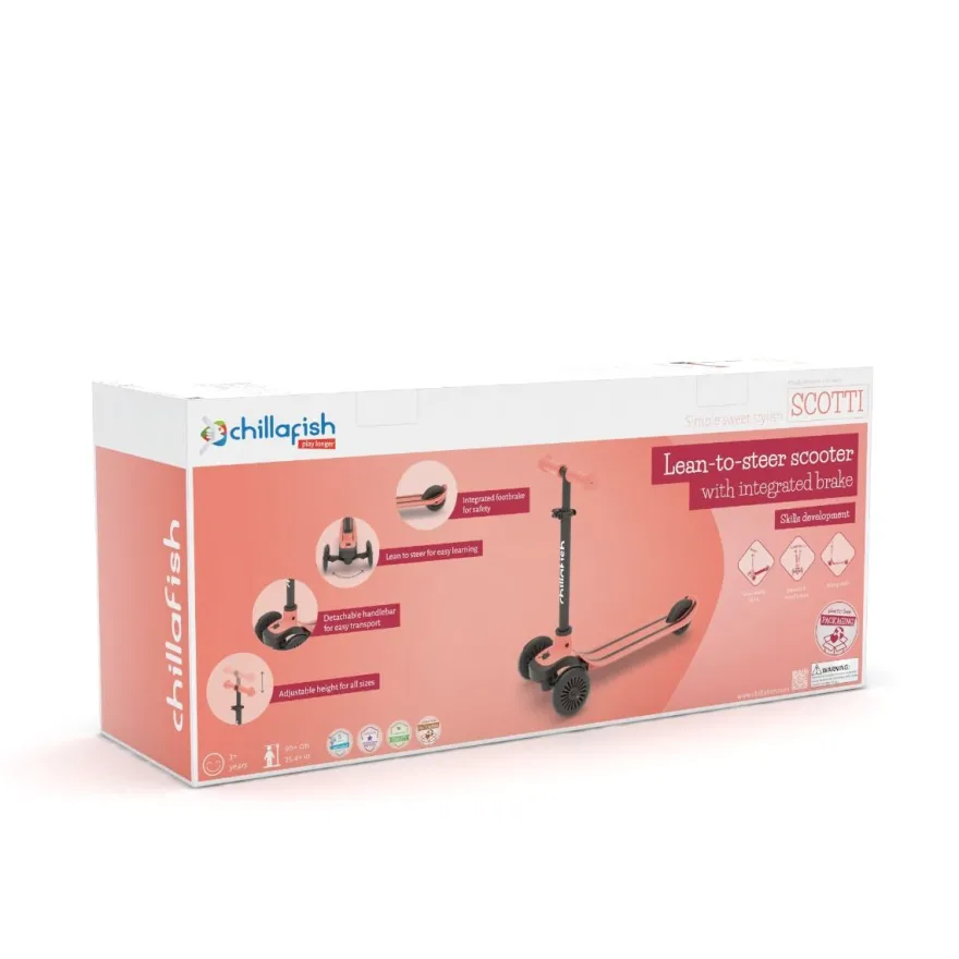 Sparkcykel Scotti - Flamingo