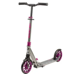 Sparkcykel Urban Flex 200 mm – grå/rosa