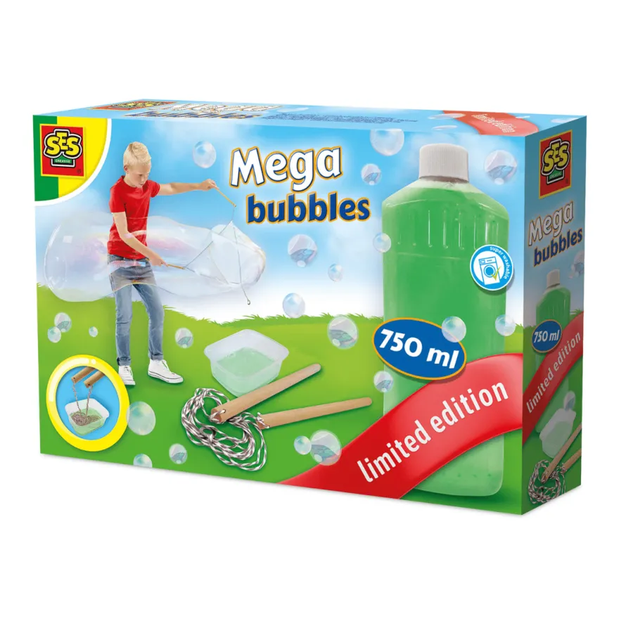 Såpbubblor Mega – inkl. 750 ml såpbubbelvätska