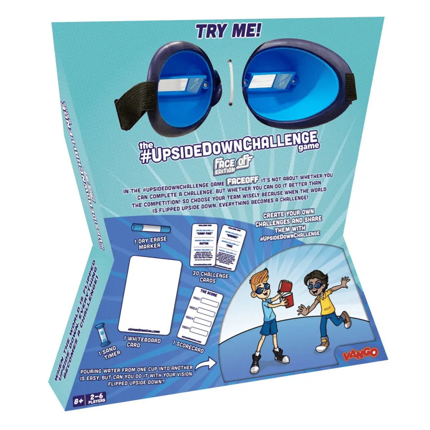 Spel – The Upside Down Challenge Face Off