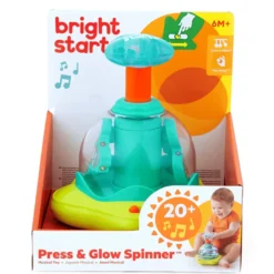 Spinner med ljus och musik