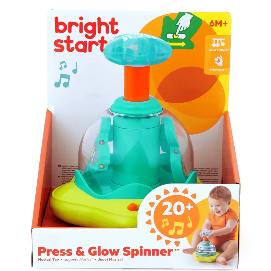 Spinner med ljus och musik
