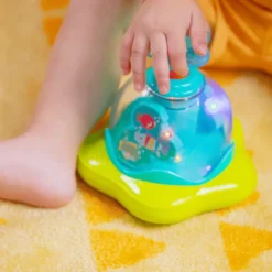 Spinner med ljus och musik