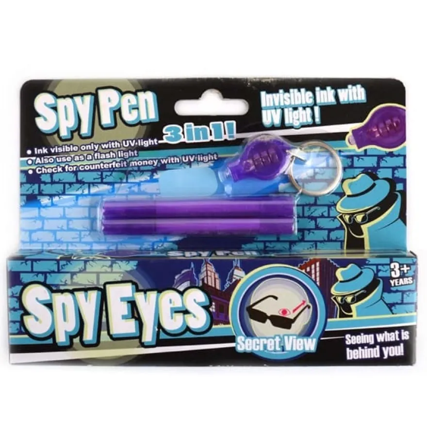 Spionglasögon inkl. magisk UV-penna