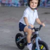Springcykel BMXie GLOW - Antracit (2-5 år)